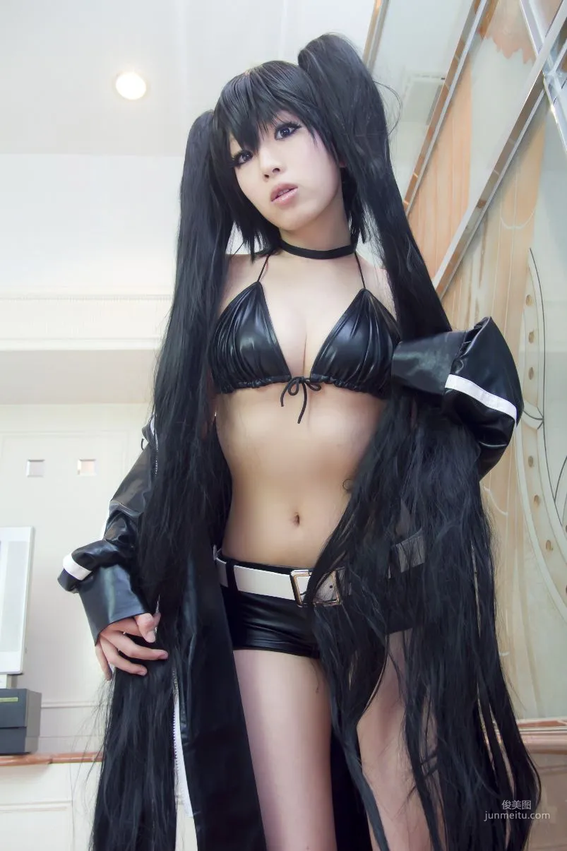 Yami Arai, BLACK ROCK SHOOTER, Black Matagi Inner (Black Rock Shooter / Black Hatsune) Photo Set photo 5