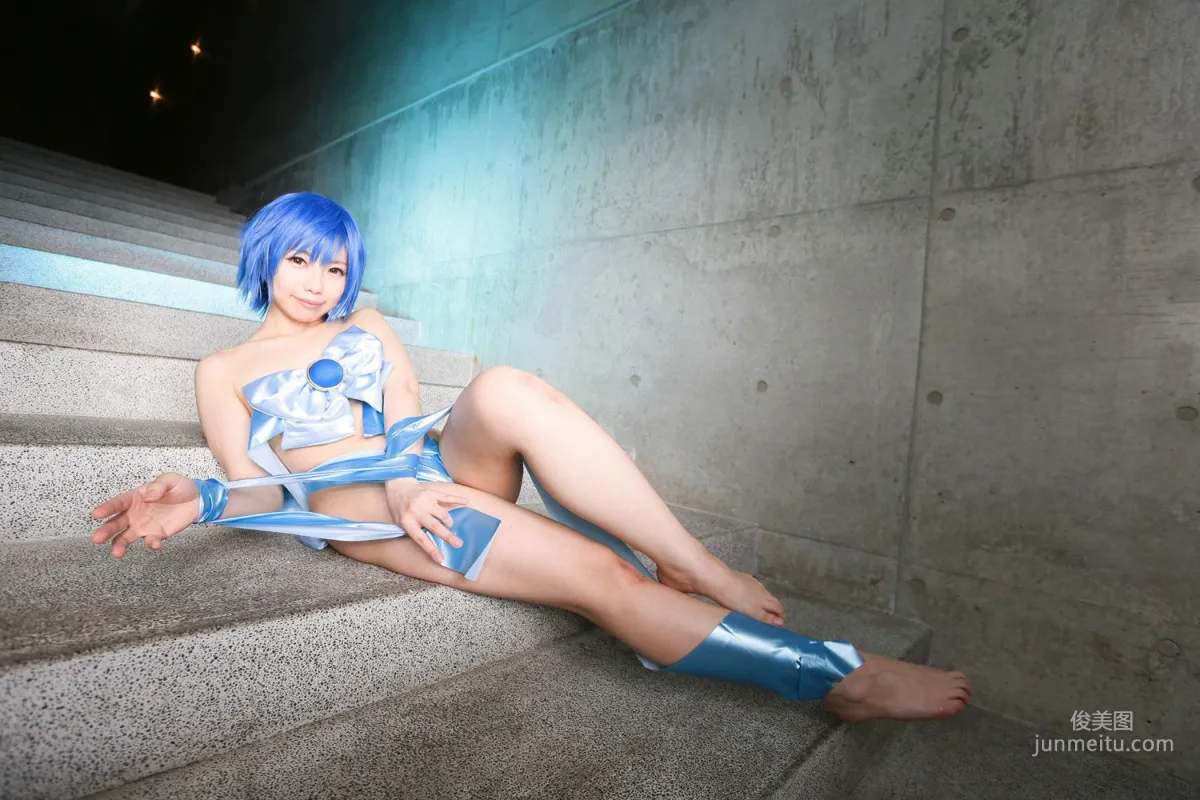 Tenshi Myu & Sakurai Sachi Sailor Moon Mizuno Ami+Hino Rei [Sugar Myuku] Photo Set photo 15