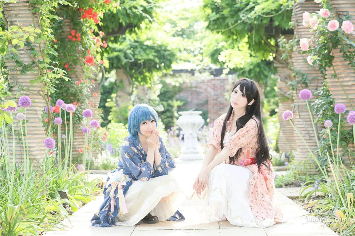 Tenshi Myu & Sakurai Sachi Sailor Moon Mizuno Ami+Hino Rei [Sugar Myuku] Photo Set photo 31