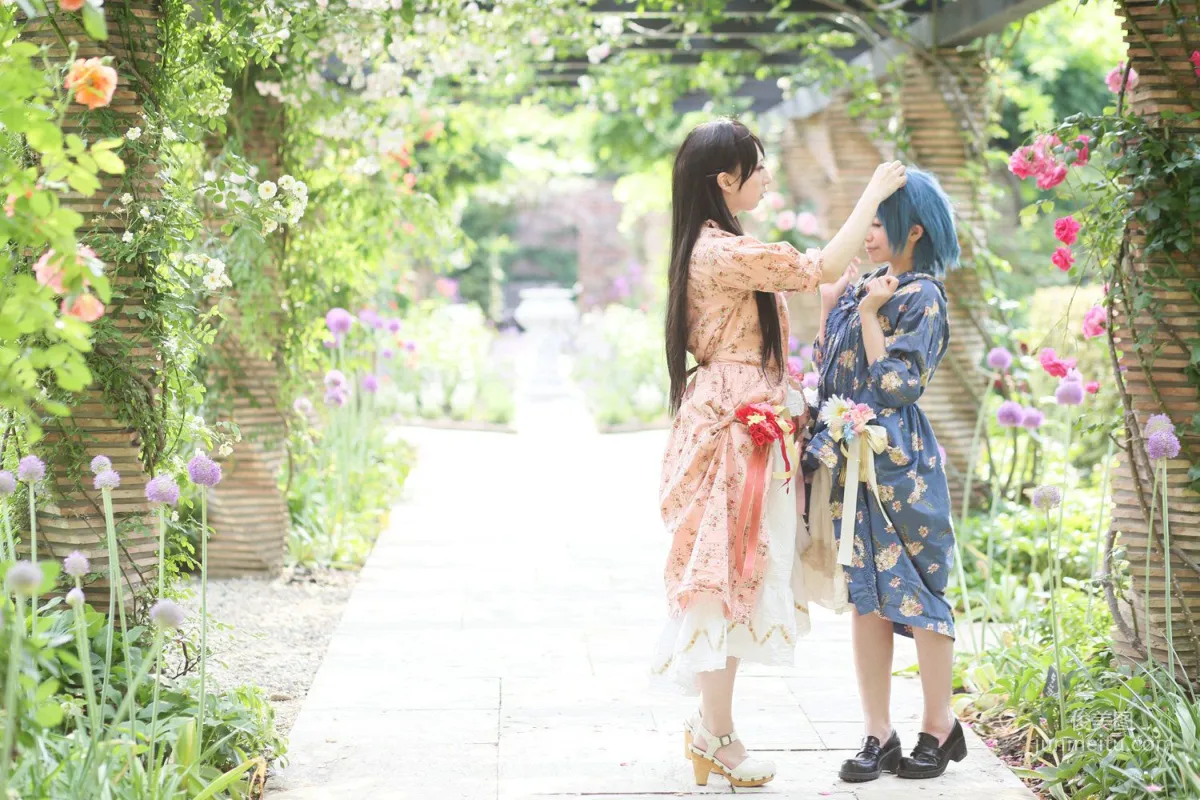 Tenshi Myu & Sakurai Sachi Sailor Moon Mizuno Ami+Hino Rei [Sugar Myuku] Photo Set photo 27