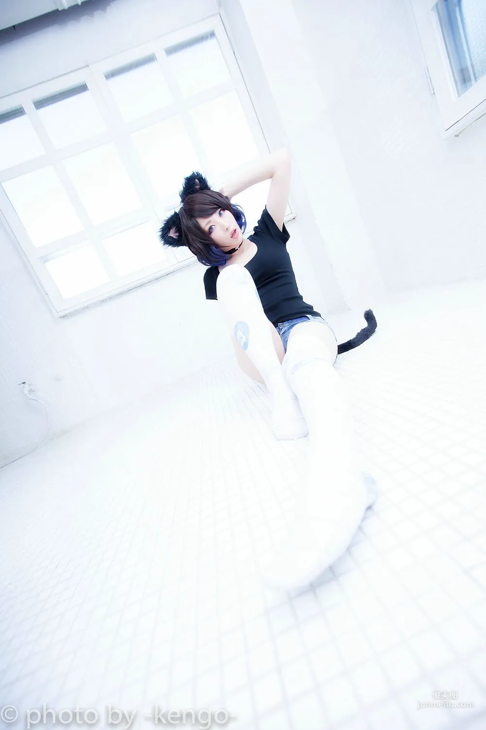 Usagi Necomimi [猫ソロ] [Rabbit hutch] 写真集22