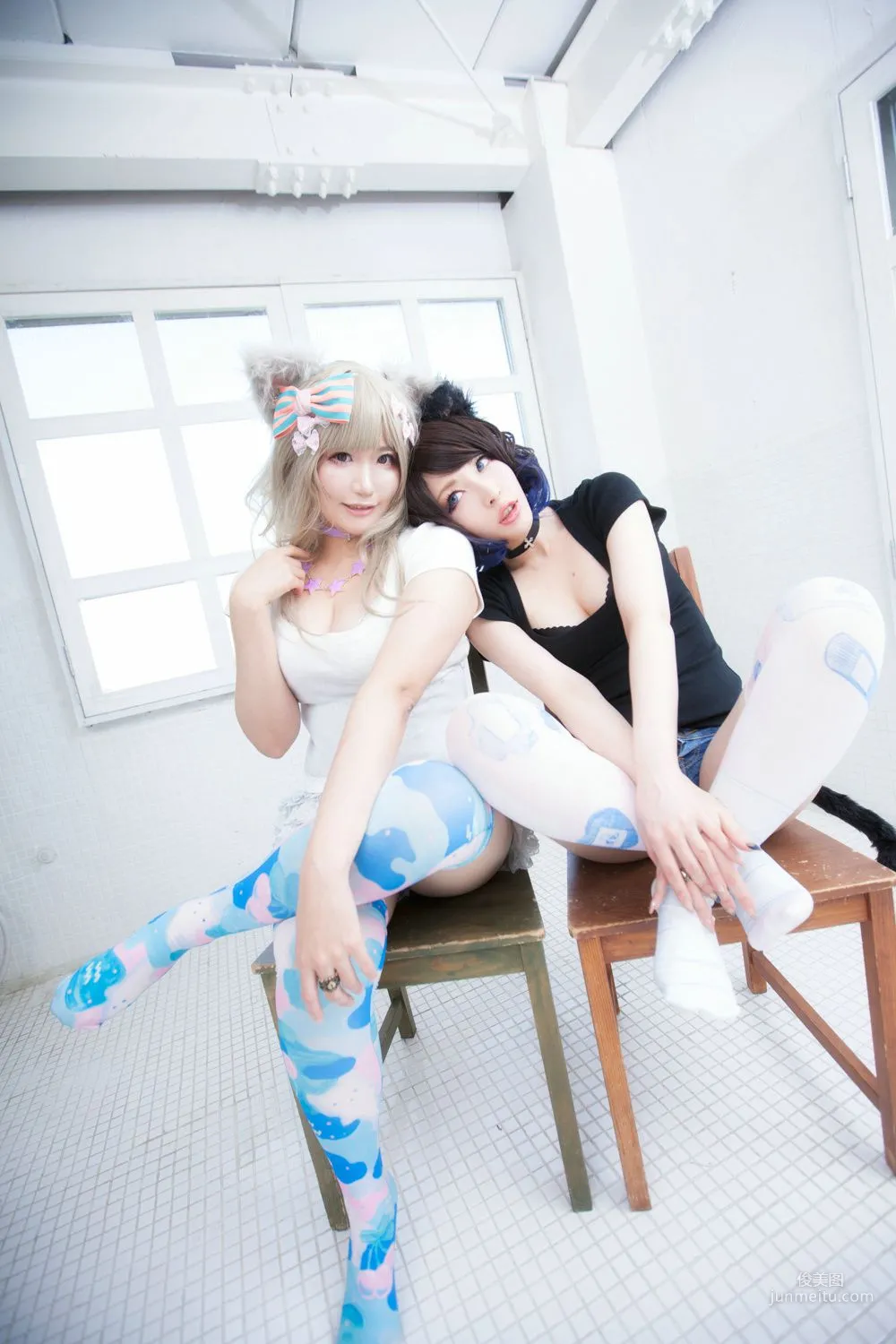 Dazai Garo & -kengo- Cat Ears [Rabbit hutch] Photo Set photo 55