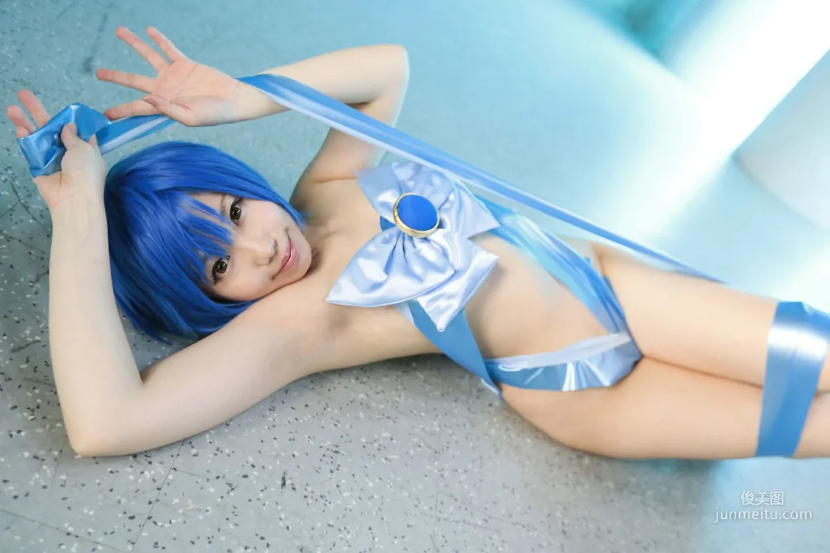 Tenshi Myu & Sakurai Sachi Sailor Moon Mizuno Ami+Hino Rei [Sugar Myuku] Photo Set photo 19