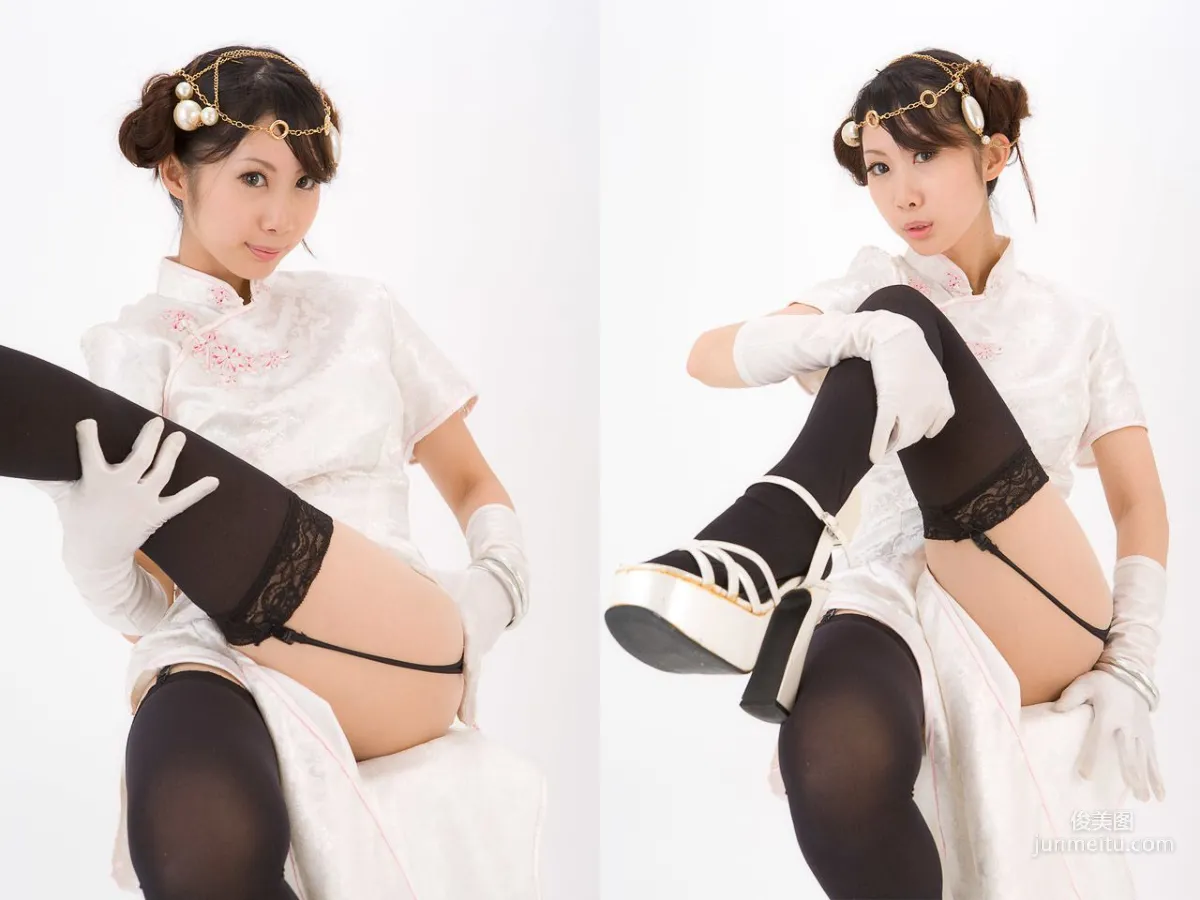 守薙まどか (Kaminagi Madoka) Mandarin Gown [Jneko Studio] 寫真集 34