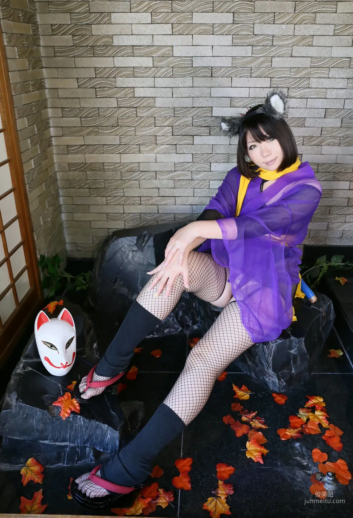 Higurashi Rin [Kitsune Fox Club 1st Generation] Female Ninja [Higurashi Project] Photo Set photo 54