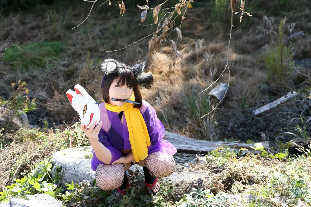 Higurashi Rin [Kitsune Fox Club 1st Generation] Female Ninja [Higurashi Project] Photo Set photo 12