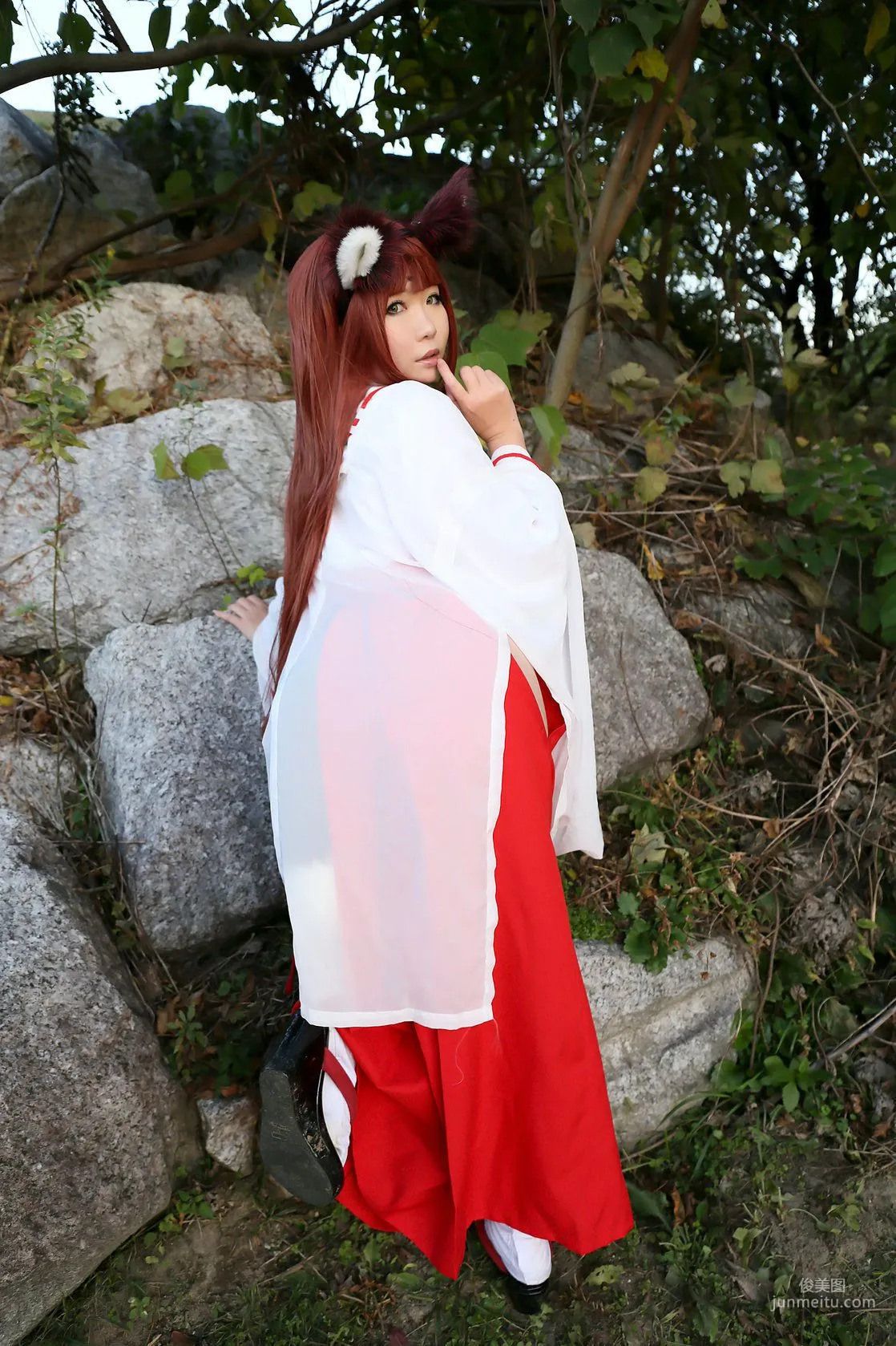 Higurashi Rin [Fox Club 2nd Generation Miko [Higurashi Kikaku] Photo Set photo 78