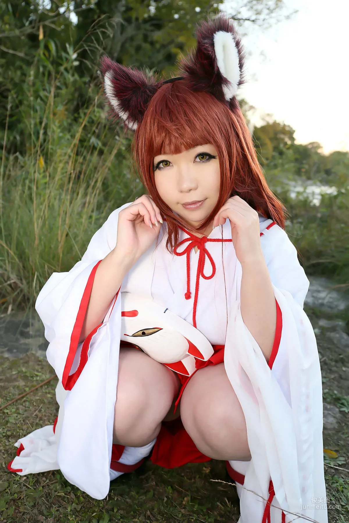 Higurashi Rin [Fox Club 2nd Generation Miko [Higurashi Kikaku] Photo Set photo 82