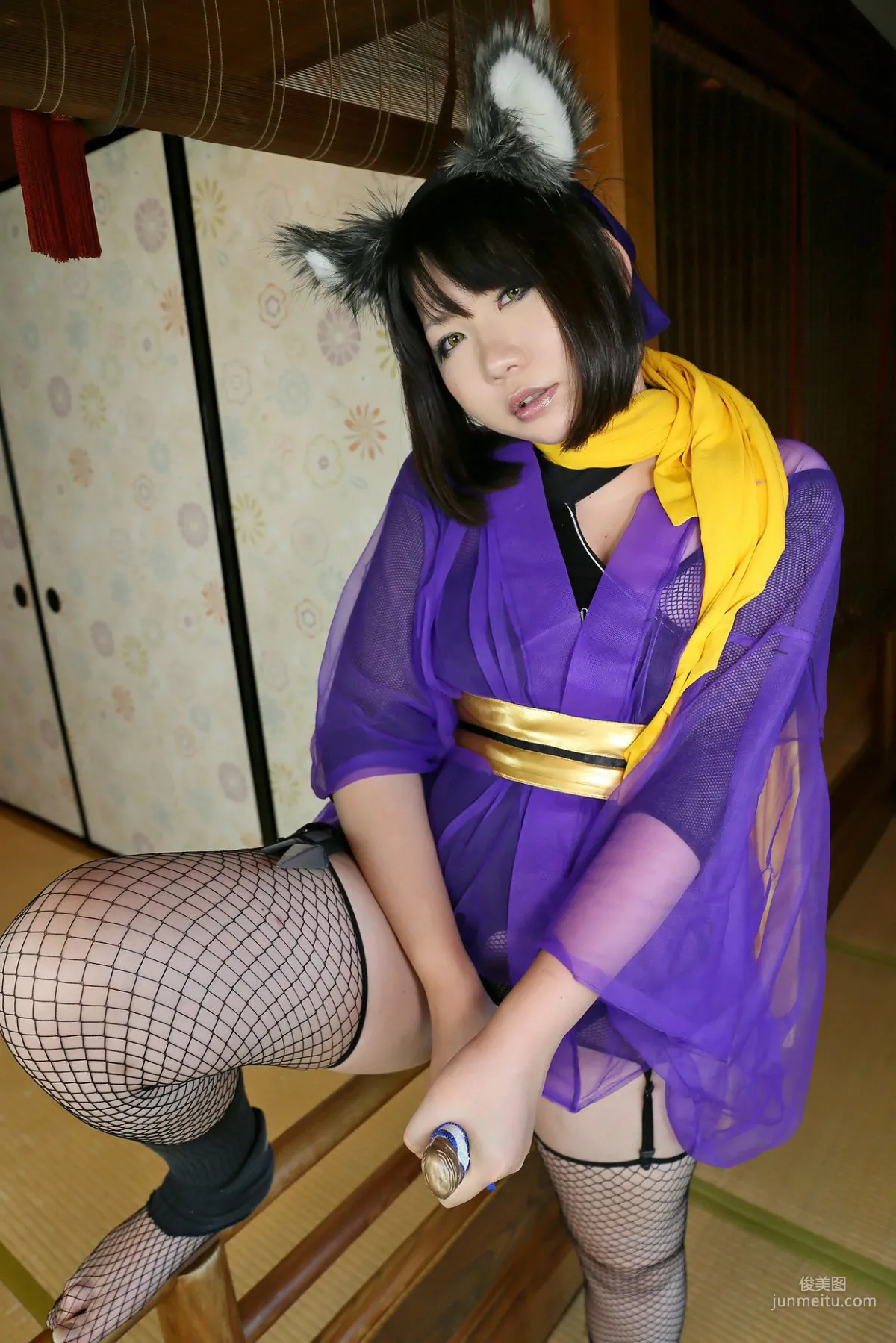 Higurashi Rin [Kitsune Fox Club 1st Generation] Female Ninja [Higurashi Project] Photo Set photo 92