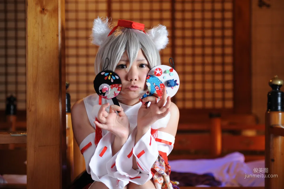 兎丘なこ《Touhou Project》Cirno+Inubashiri Momiji [Black★pumpkin] 寫真集 34