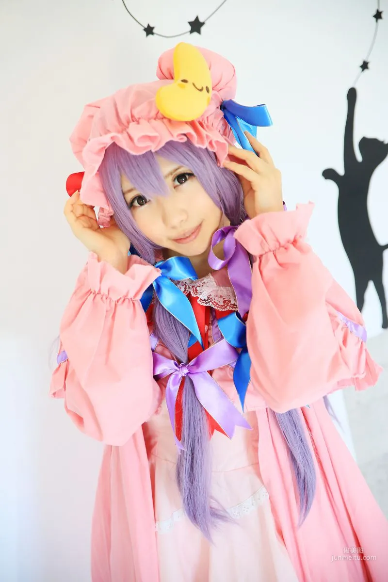 早乙女らぶ (目々泽めぐ) 《東方Project》パチュリー·ノーレッジ  写真集2