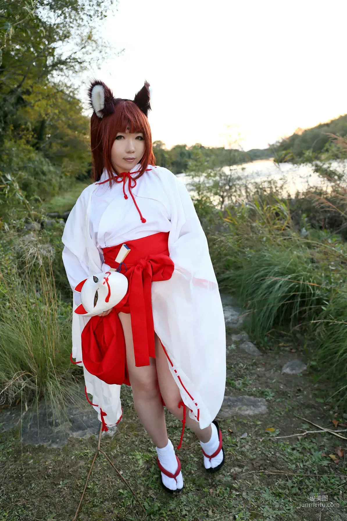 Higurashi Rin [Fox Club 2nd Generation Miko [Higurashi Kikaku] Photo Set photo 80