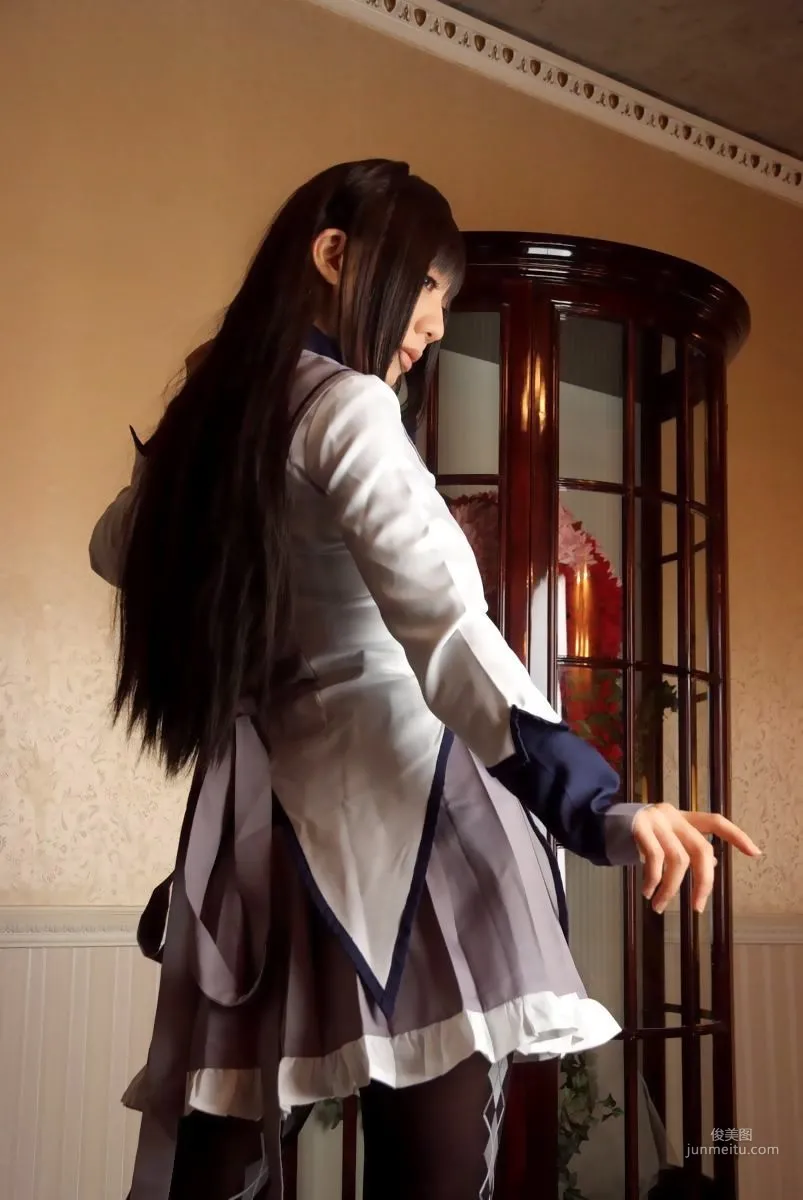 Misaki Hanamura Puella Magi Madoka Magica Akemi Homura [HONEY BUNNY] Photo Set photo 21