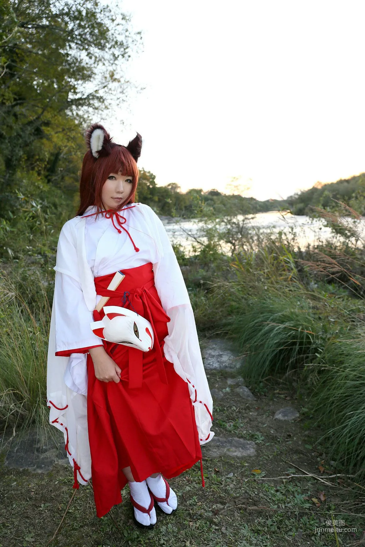 Higurashi Rin [Fox Club 2nd Generation Miko [Higurashi Kikaku] Photo Set photo 79