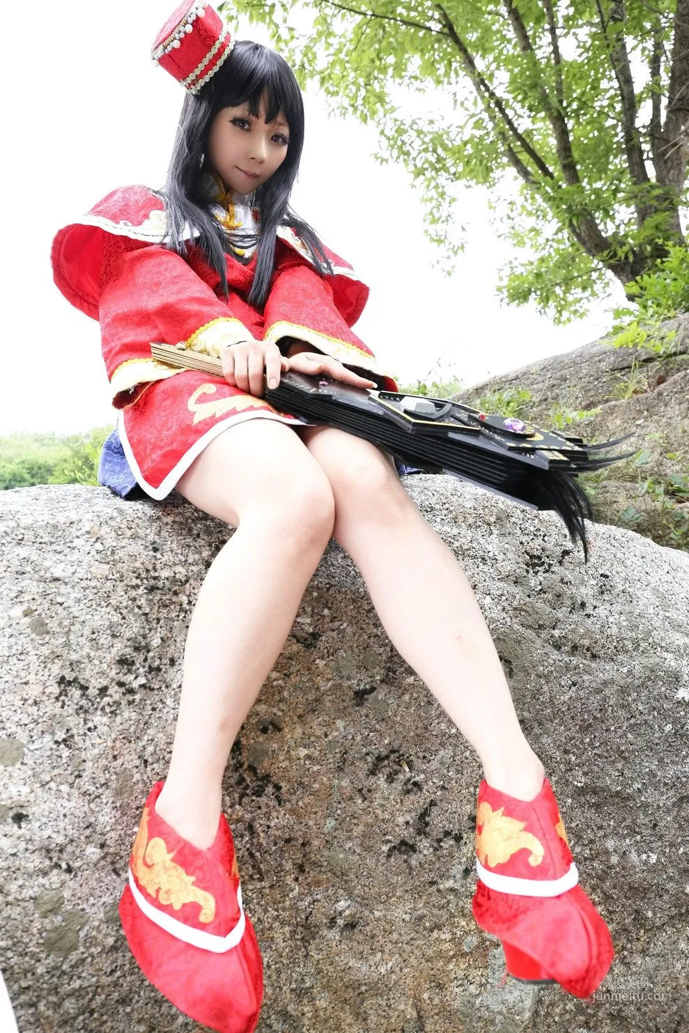 日暮らん (Higurashi Ran) 《三國無雙》大喬 cos [HBS] 寫真集 78