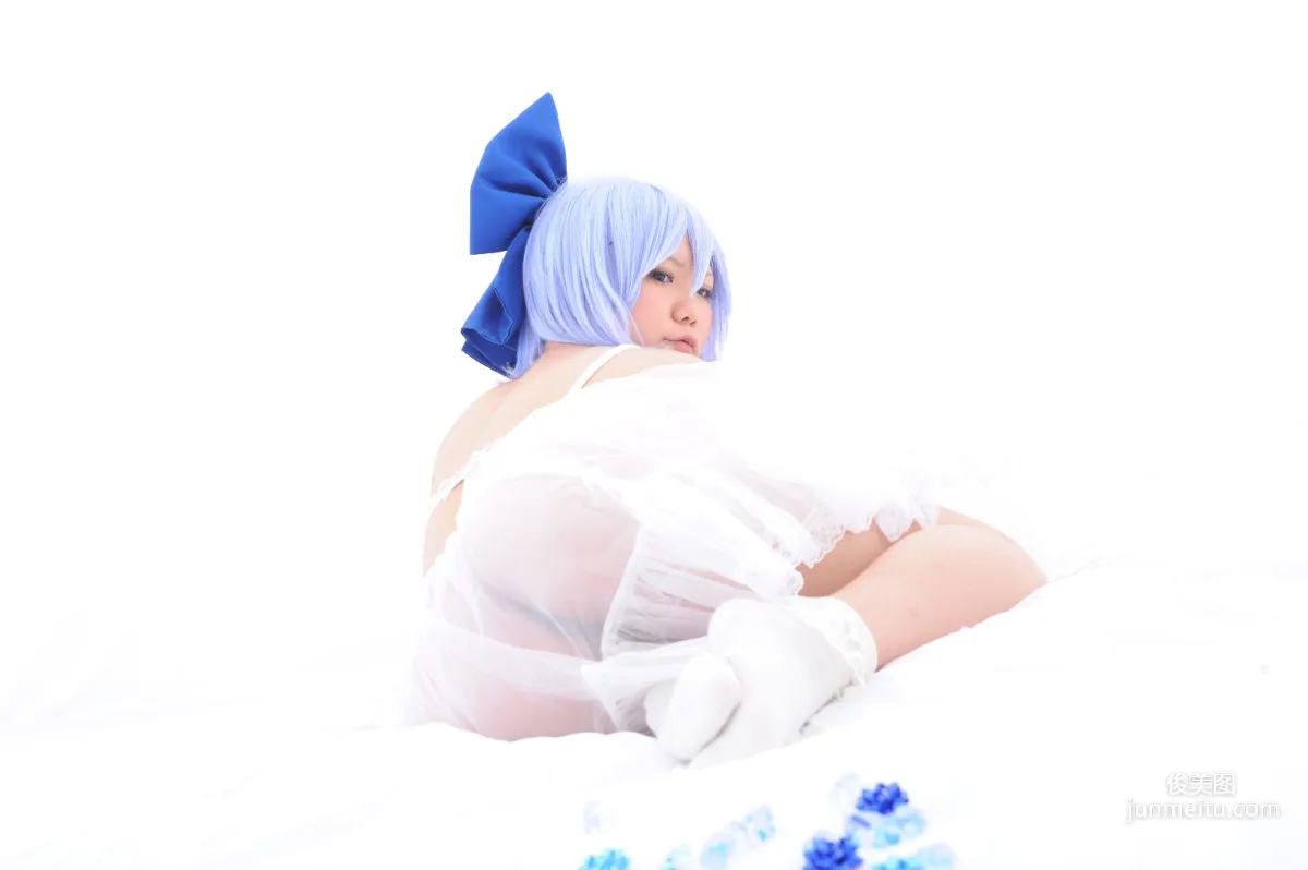 兎丘なこ《Touhou Project》Cirno+Inubashiri Momiji [Black★pumpkin] 寫真集 26