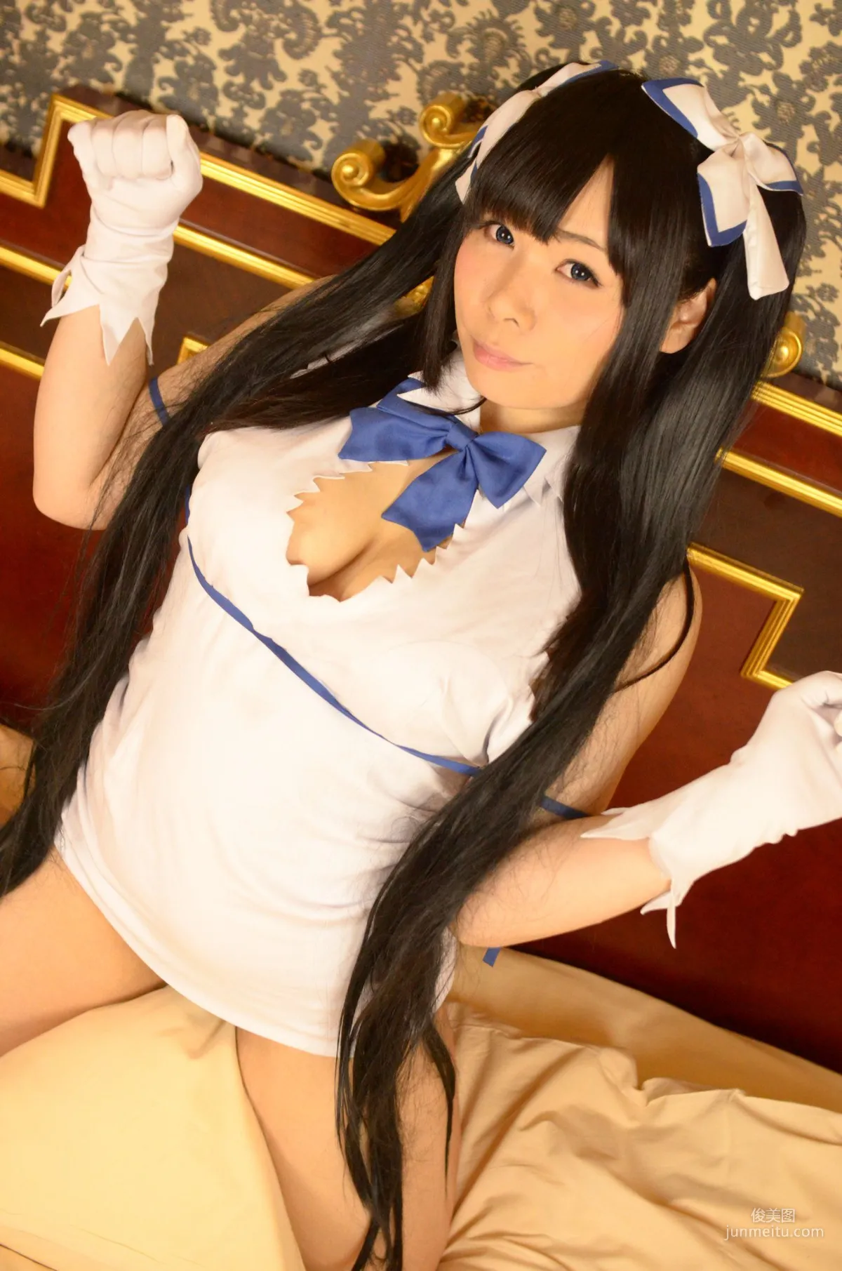 Yui Okada, Is It Wrong to Try to Pick Up Girls in a Dungeon, Hestia, [Cosplay Collection] Photo Set photo 77