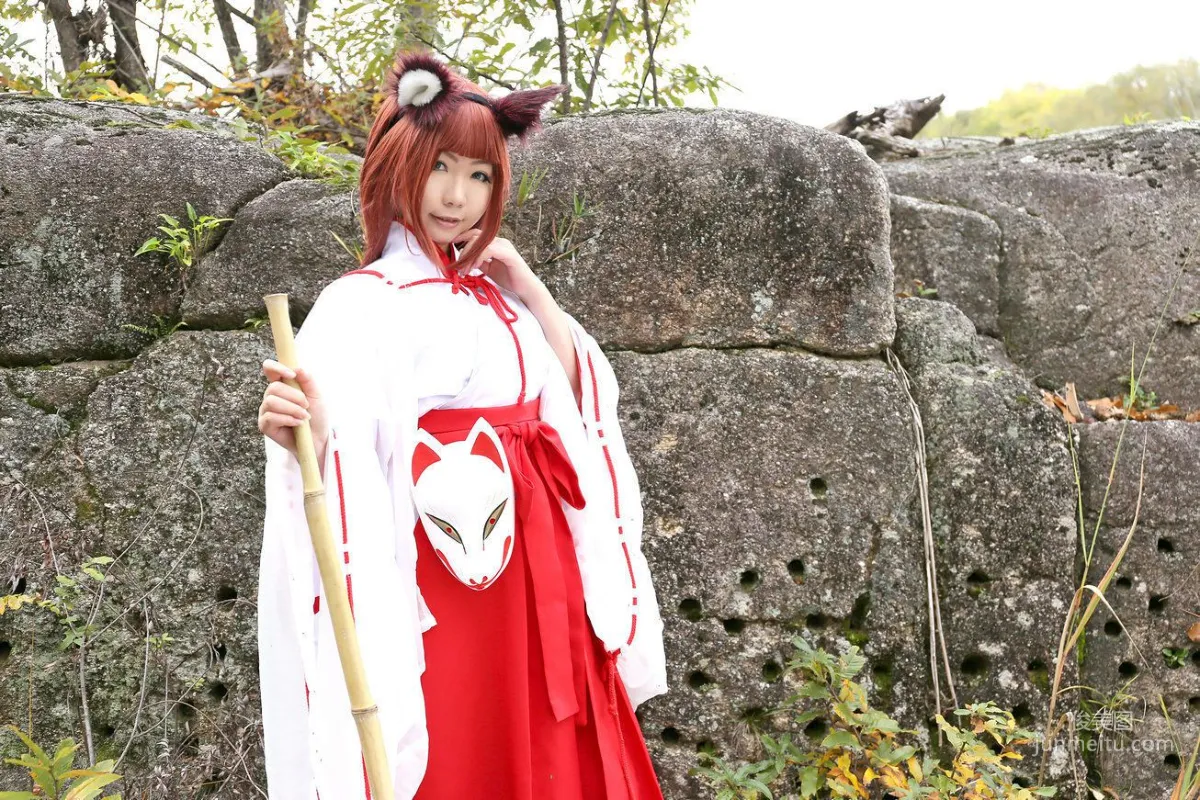 Higurashi Rin [Fox Club 2nd Generation Miko [Higurashi Kikaku] Photo Set photo 31