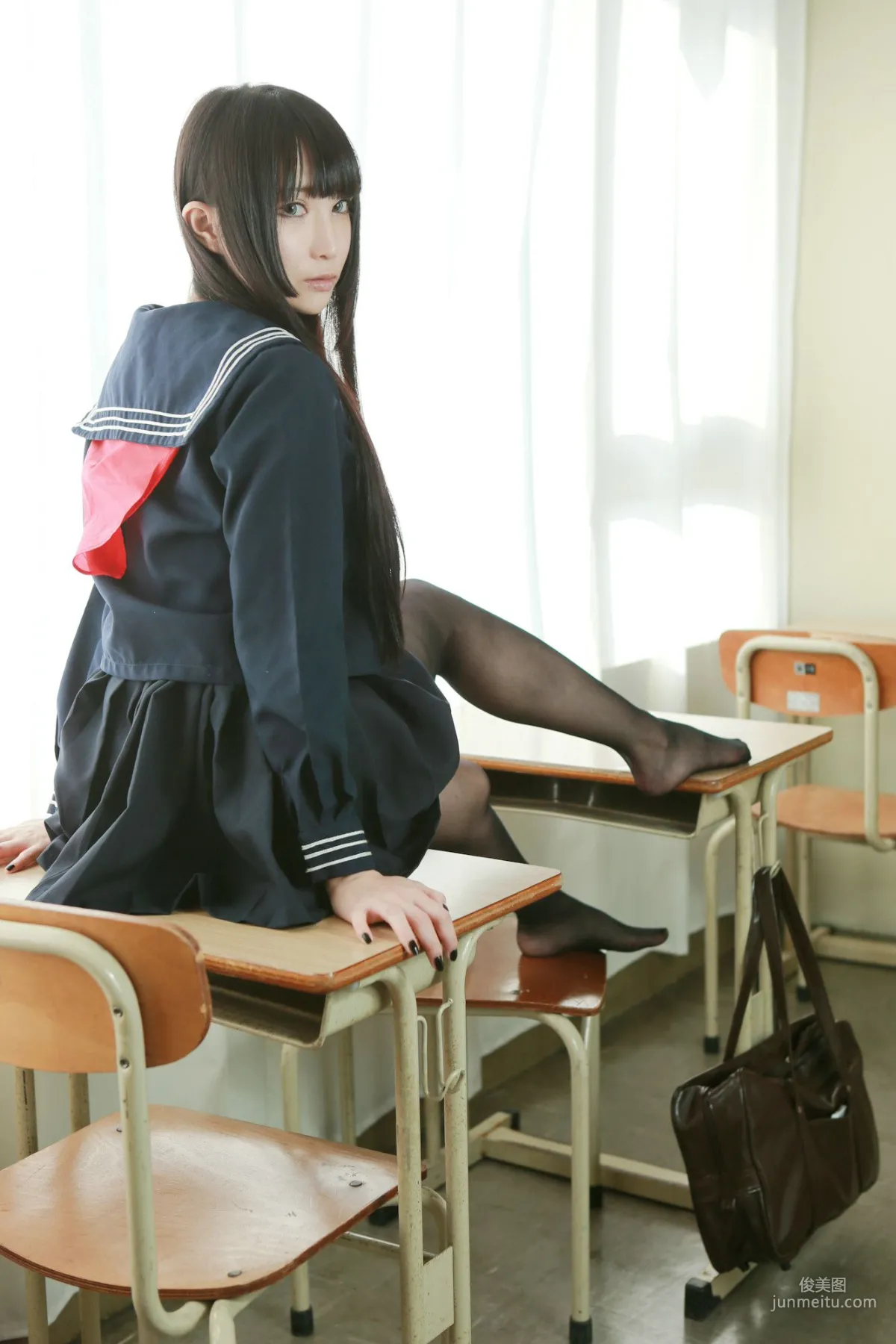 LeChat (Rusha) School Girl [Dancing Cat Human] Photo Set photo 13