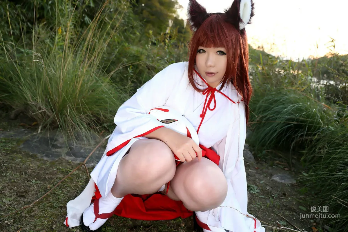 Higurashi Rin [Fox Club 2nd Generation Miko [Higurashi Kikaku] Photo Set photo 83