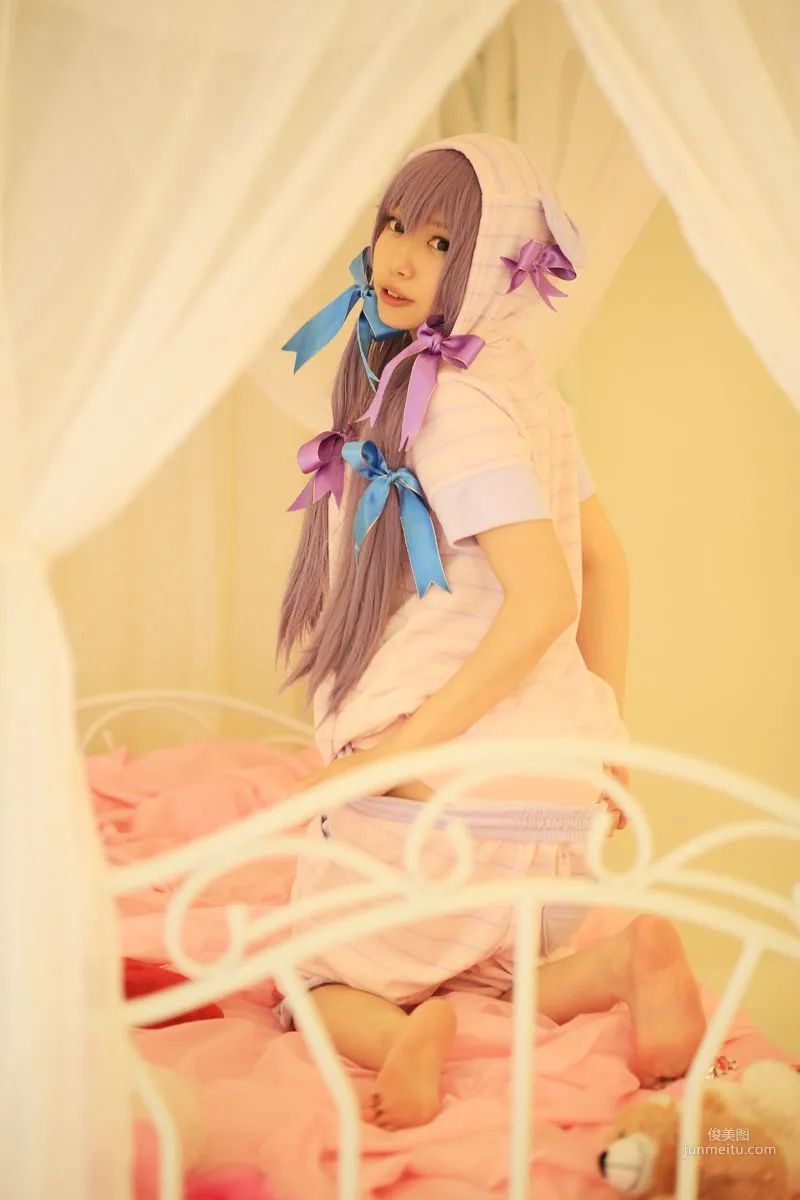 早乙女らぶ (目々泽めぐ) 《東方Project》パチュリー·ノーレッジ  写真集78