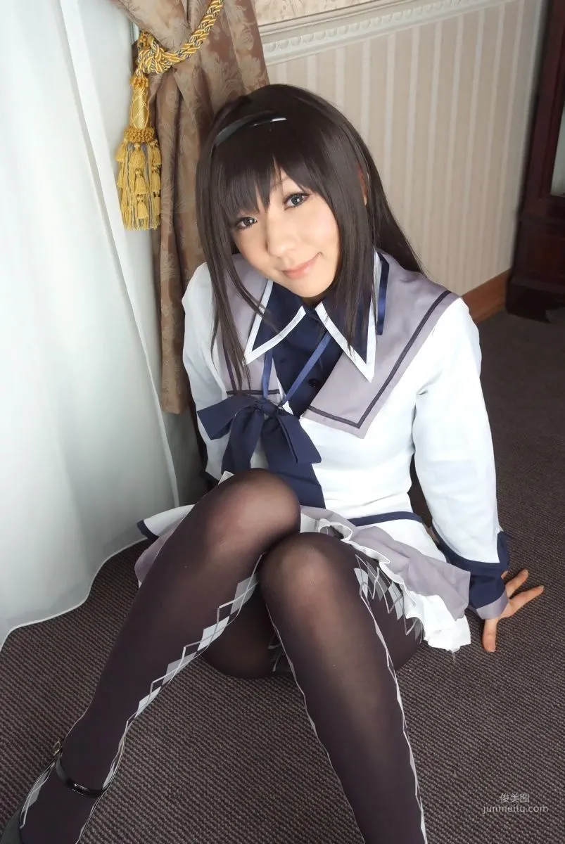 Misaki Hanamura Puella Magi Madoka Magica Akemi Homura [HONEY BUNNY] Photo Set photo 32