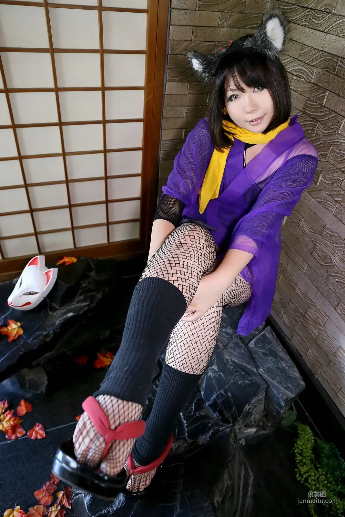 Higurashi Rin [Kitsune Fox Club 1st Generation] Female Ninja [Higurashi Project] Photo Set photo 68