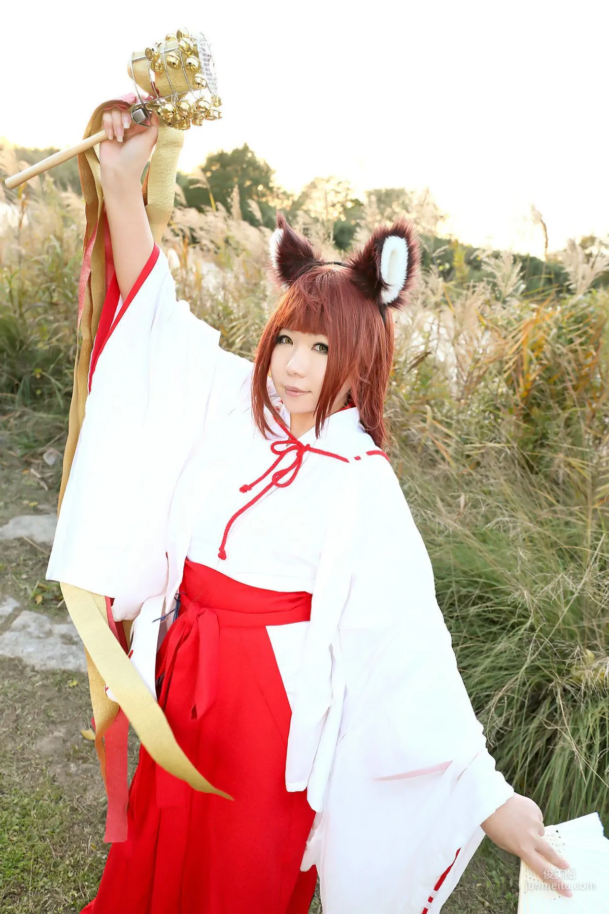 Higurashi Rin [Fox Club 2nd Generation Miko [Higurashi Kikaku] Photo Set photo 69