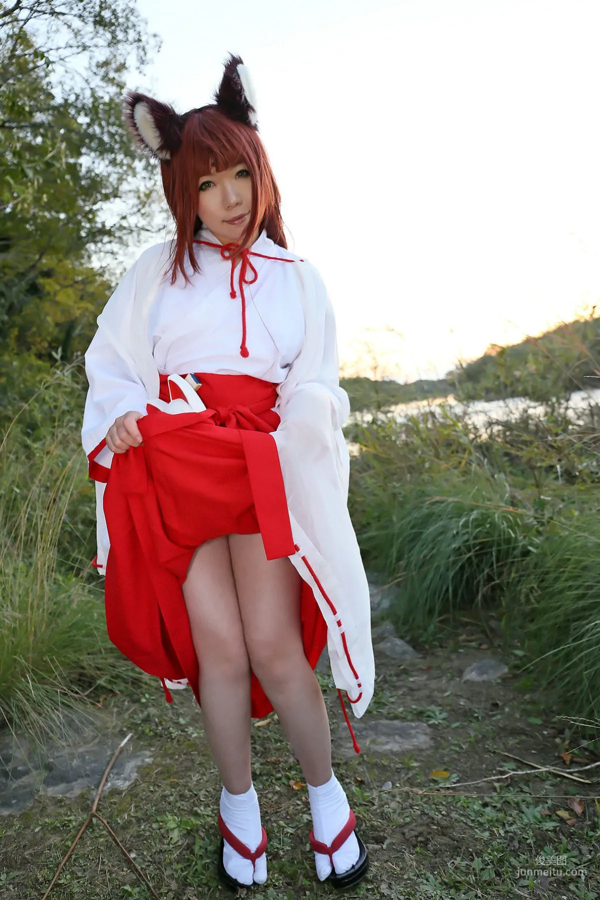 Higurashi Rin [Fox Club 2nd Generation Miko [Higurashi Kikaku] Photo Set photo 81