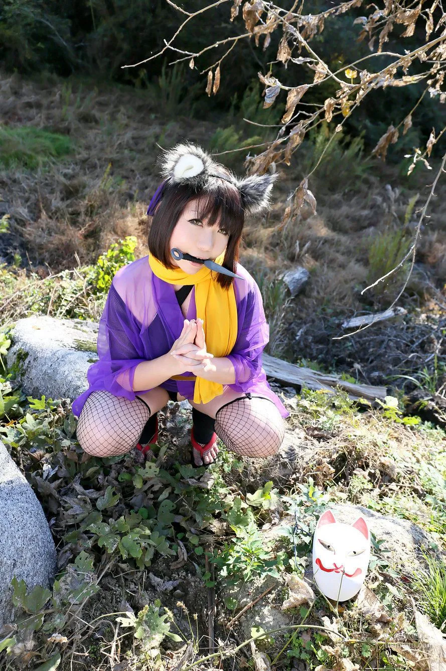 Higurashi Rin [Kitsune Fox Club 1st Generation] Female Ninja [Higurashi Project] Photo Set photo 13