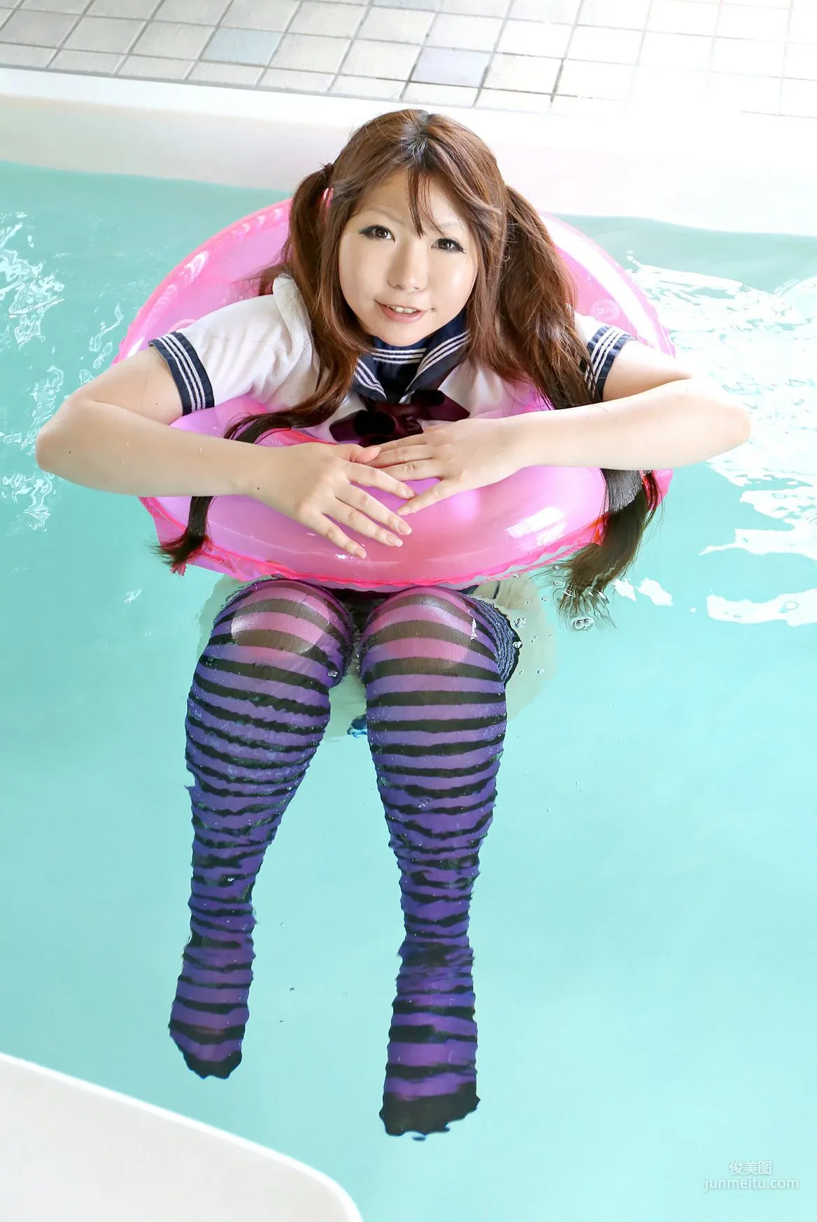 Higurashi Rin & Higurashi Ran [Sailor Osanpo -Shukketsu Dai Service] [Cosplay Collection] Photo Set photo 39