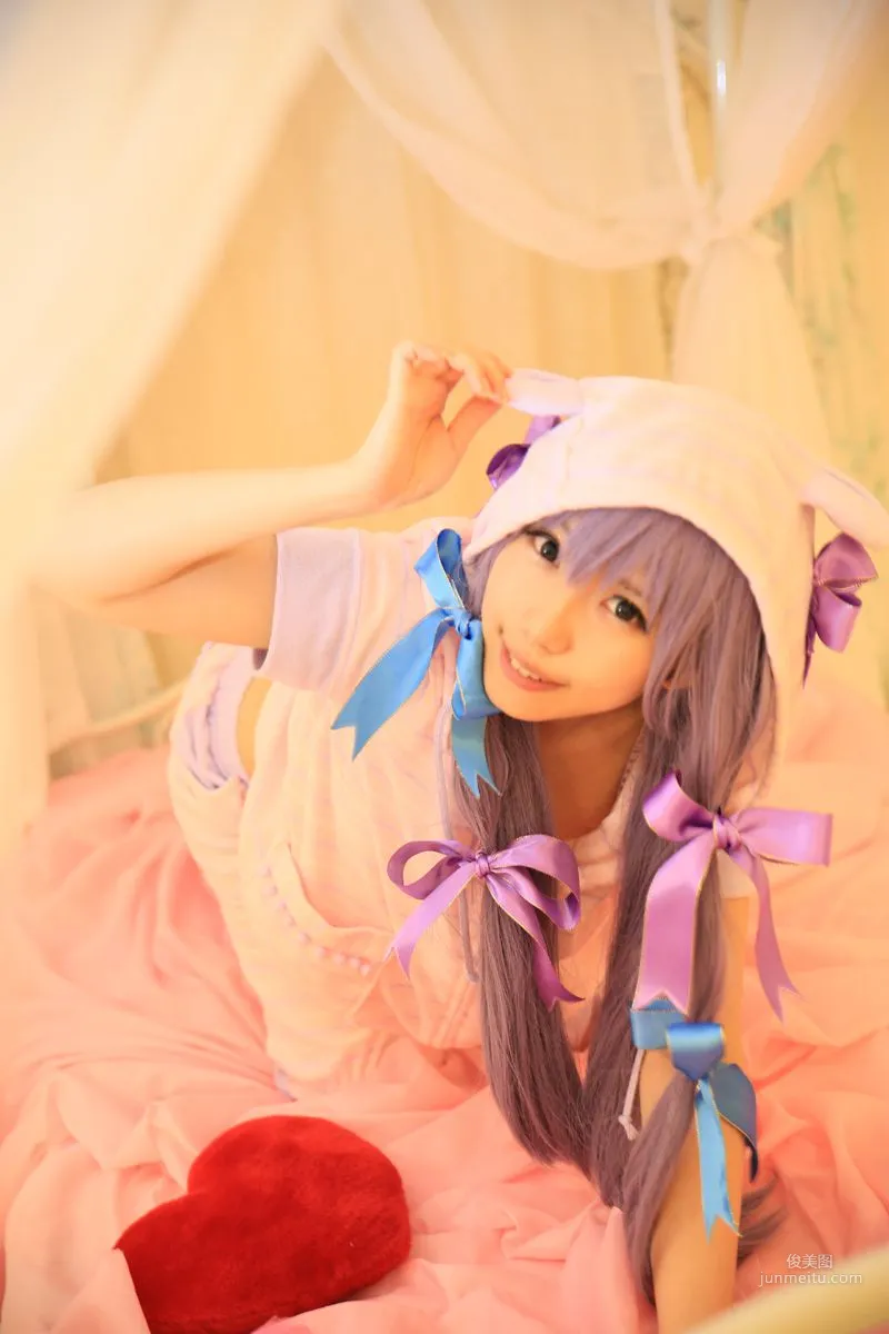 早乙女らぶ (目々泽めぐ) 《東方Project》パチュリー·ノーレッジ  写真集75