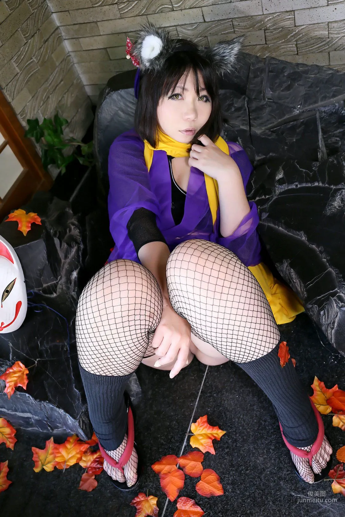 Higurashi Rin [Kitsune Fox Club 1st Generation] Female Ninja [Higurashi Project] Photo Set photo 73