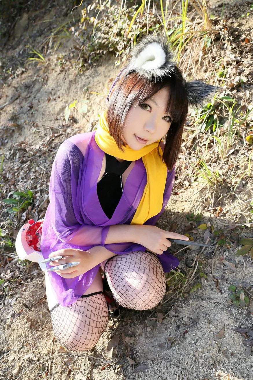 Higurashi Rin [Kitsune Fox Club 1st Generation] Female Ninja [Higurashi Project] Photo Set photo 37