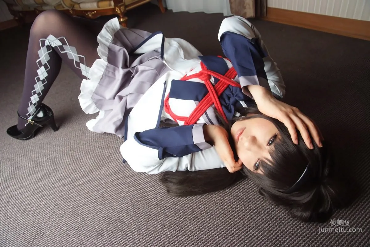 Misaki Hanamura Puella Magi Madoka Magica Akemi Homura [HONEY BUNNY] Photo Set photo 46