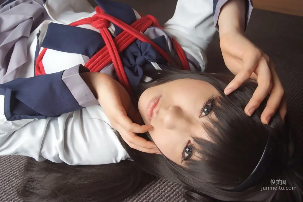 Misaki Hanamura Puella Magi Madoka Magica Akemi Homura [HONEY BUNNY] Photo Set photo 49