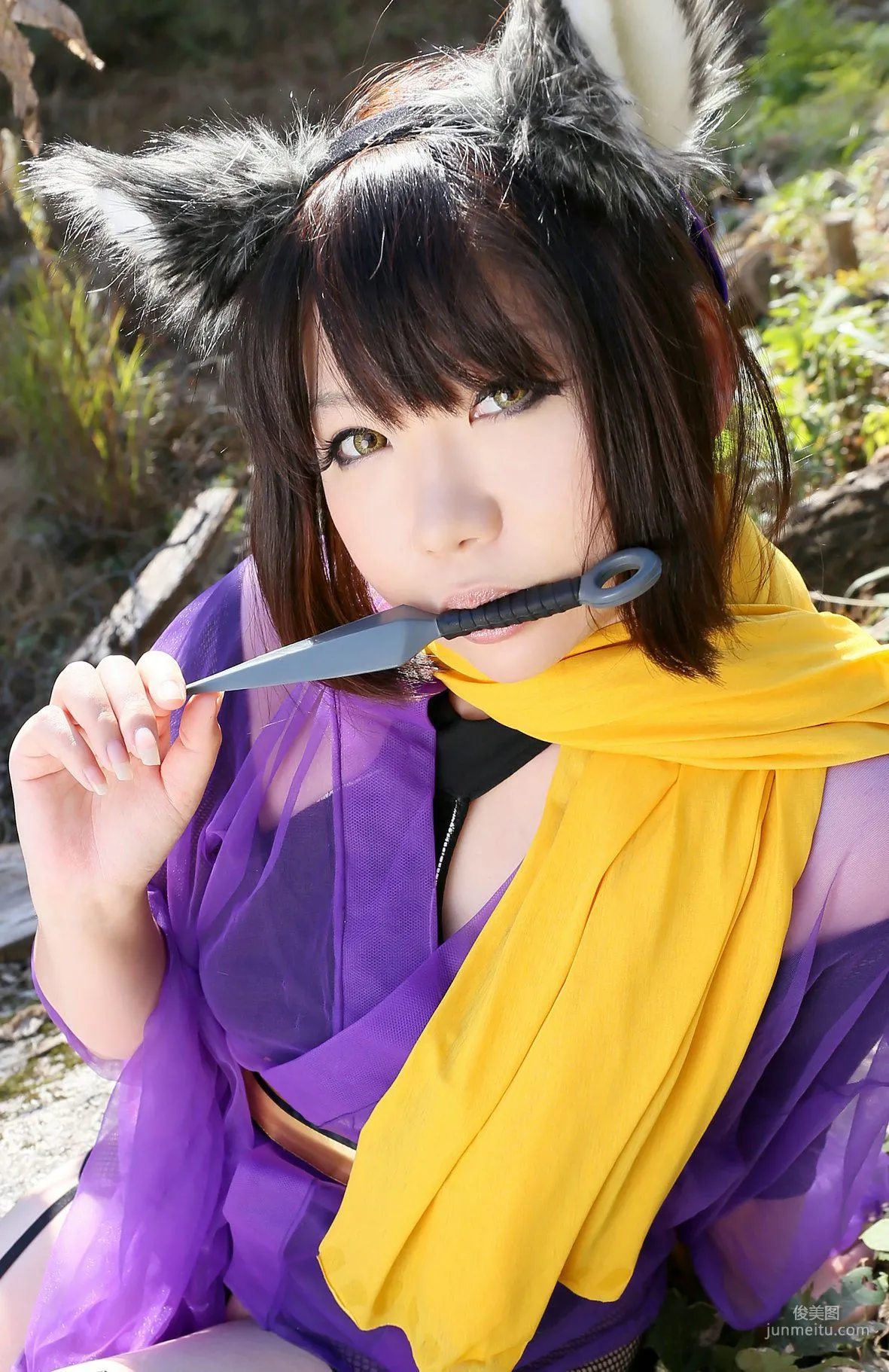 Higurashi Rin [Kitsune Fox Club 1st Generation] Female Ninja [Higurashi Project] Photo Set photo 19