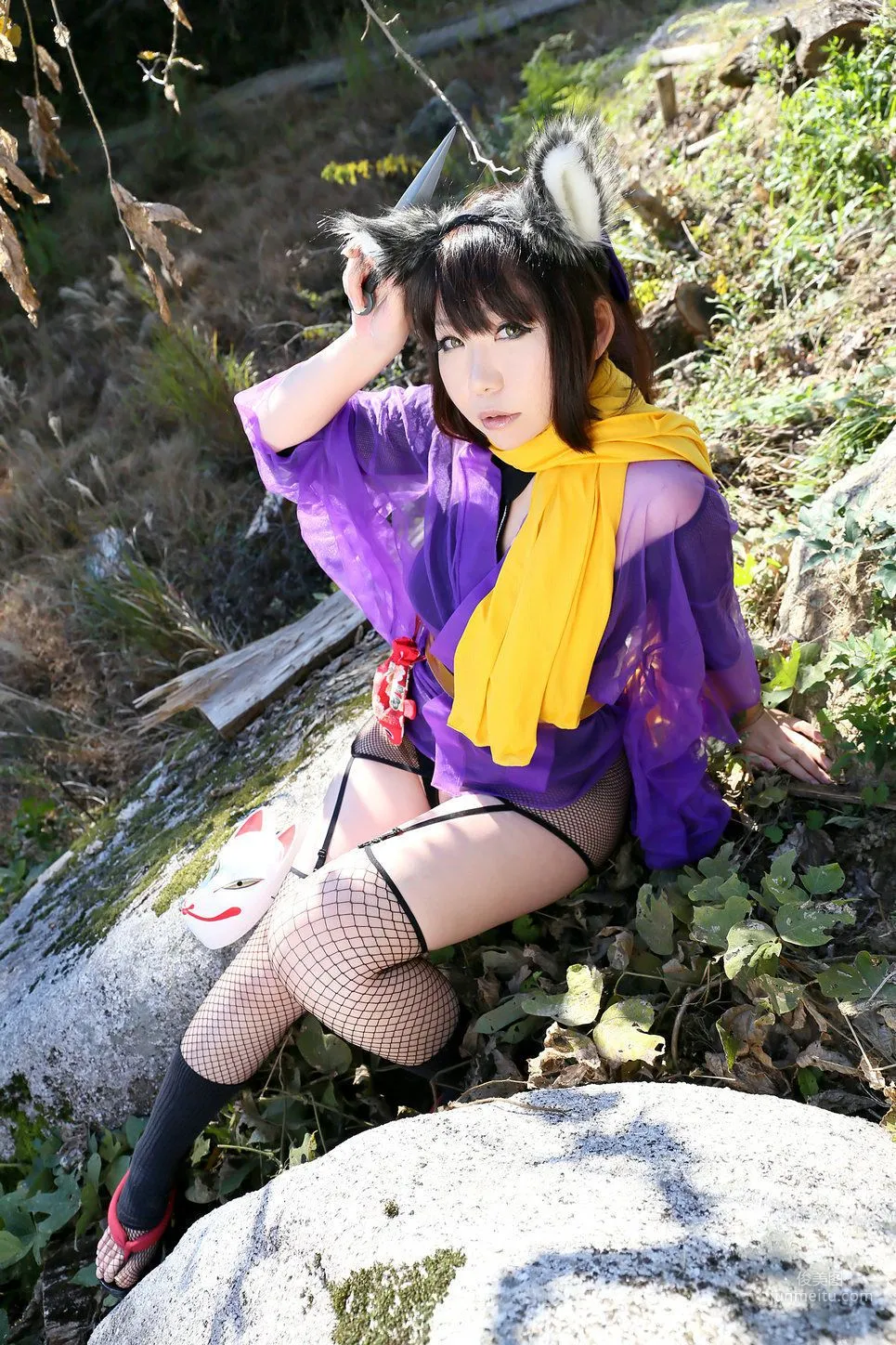 Higurashi Rin [Kitsune Fox Club 1st Generation] Female Ninja [Higurashi Project] Photo Set photo 17