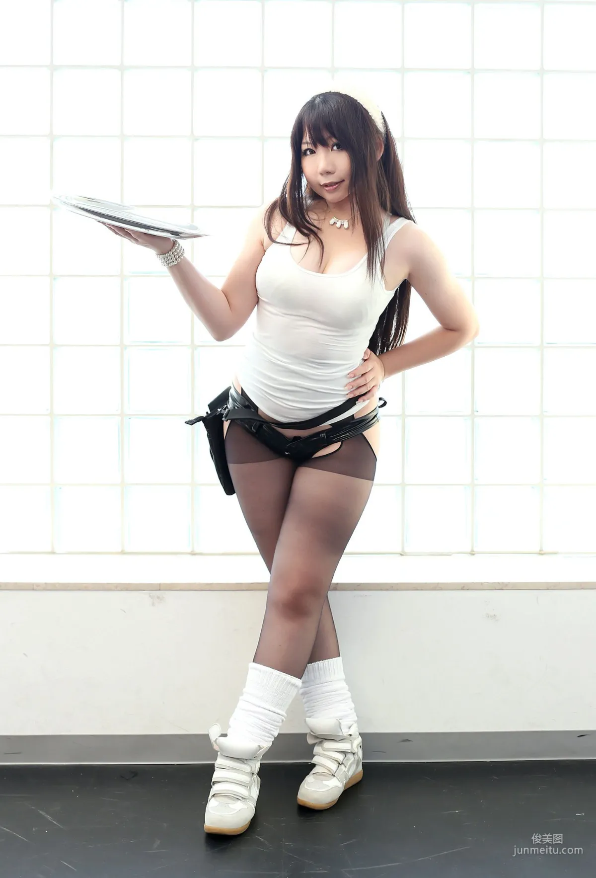 Higurashi Rin [Kuikomi Gasshou Hentai Dochashiko OL ga Iru Cafe] [Higurashi Kikaku] Photo Set photo 39