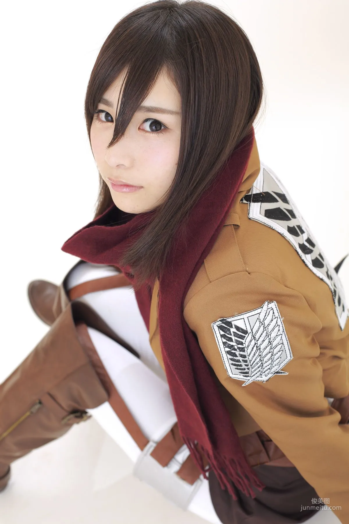 Megumi Aisaka, Bakemonogatari Shinobu Oshino & Attack on Titan Mikasa Ackerman [Fiction of D] Photo Set photo 69