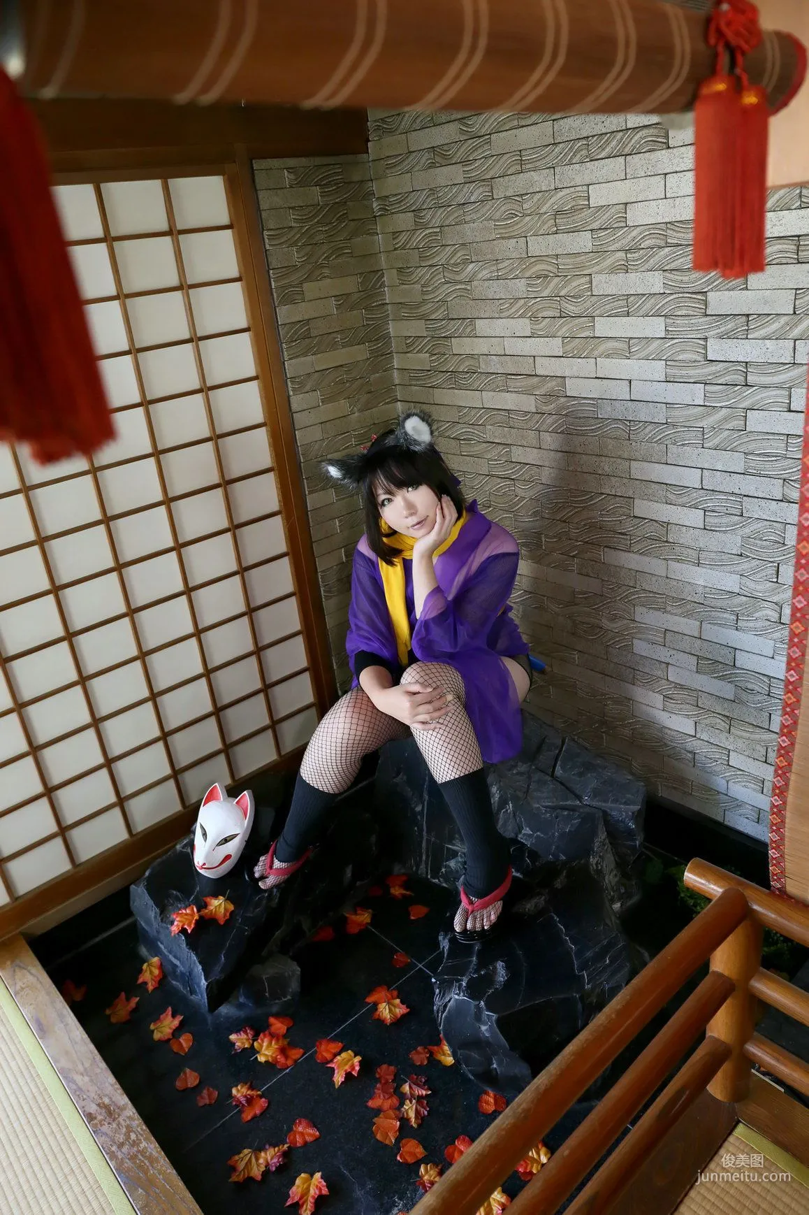 Higurashi Rin [Kitsune Fox Club 1st Generation] Female Ninja [Higurashi Project] Photo Set photo 53