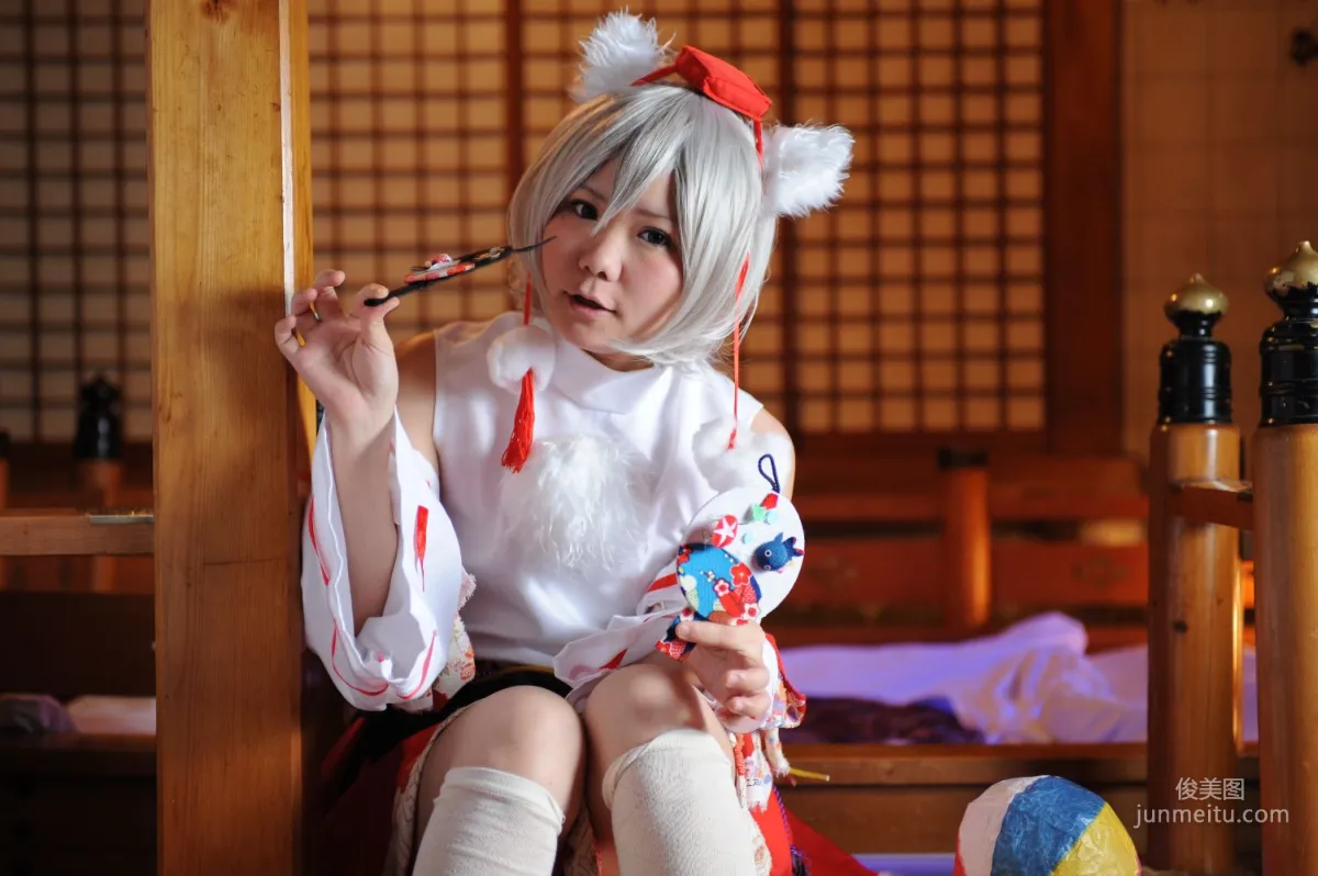 兎丘なこ《Touhou Project》Cirno+Inubashiri Momiji [Black★pumpkin] 寫真集 35
