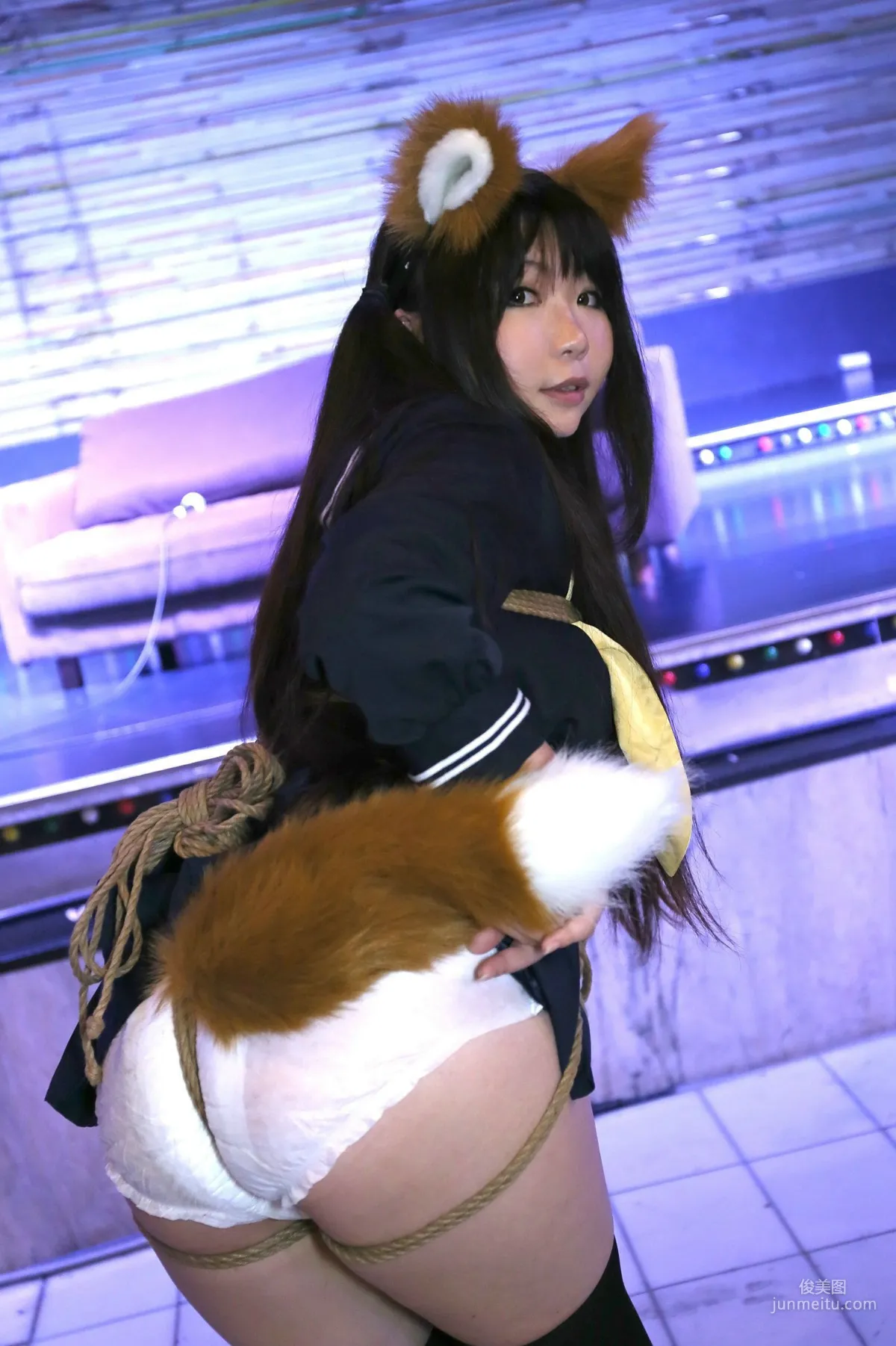 Higurashi Rin and Higurashi Ran, [Fox Club 2nd Generation School Girl] [Cosplay Collection] Photo Set photo 60