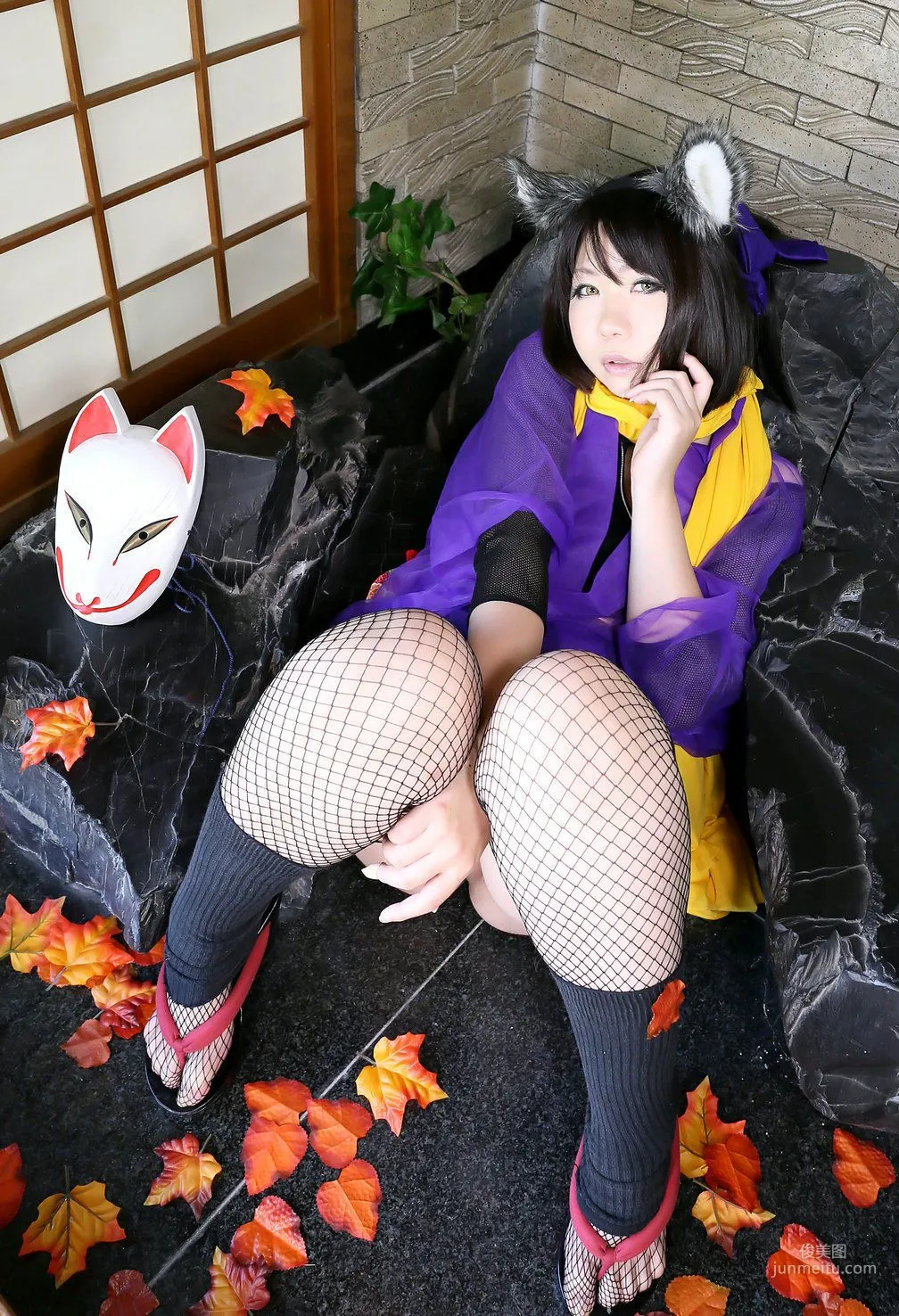 Higurashi Rin [Kitsune Fox Club 1st Generation] Female Ninja [Higurashi Project] Photo Set photo 72
