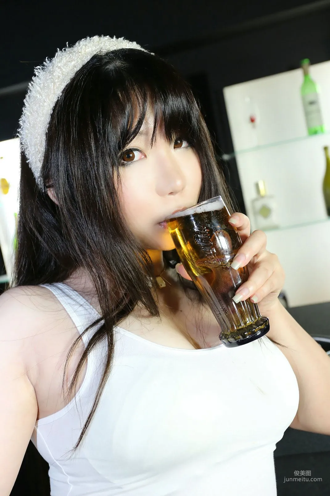 Higurashi Rin [Kuikomi Gasshou Hentai Dochashiko OL ga Iru Cafe] [Higurashi Kikaku] Photo Set photo 96