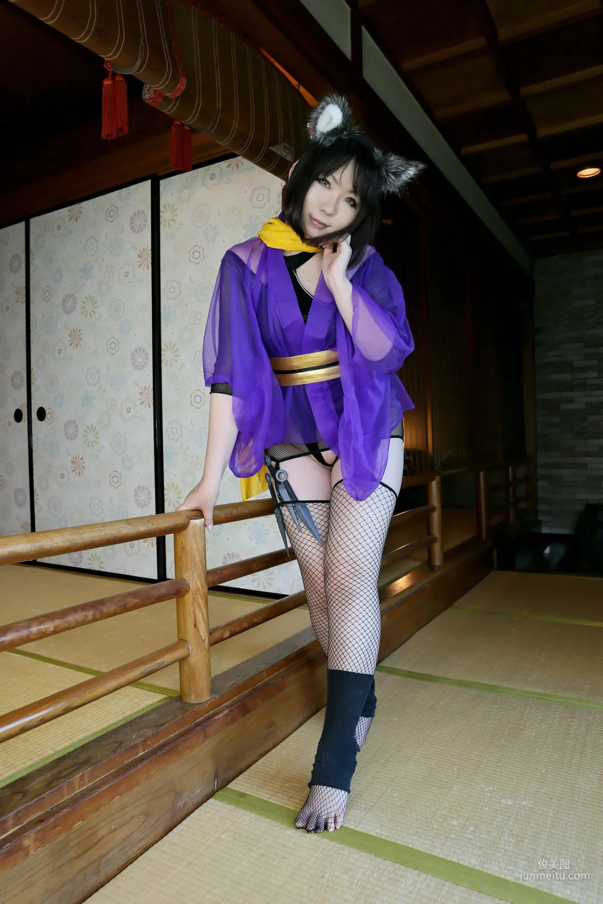 Higurashi Rin [Kitsune Fox Club 1st Generation] Female Ninja [Higurashi Project] Photo Set photo 81