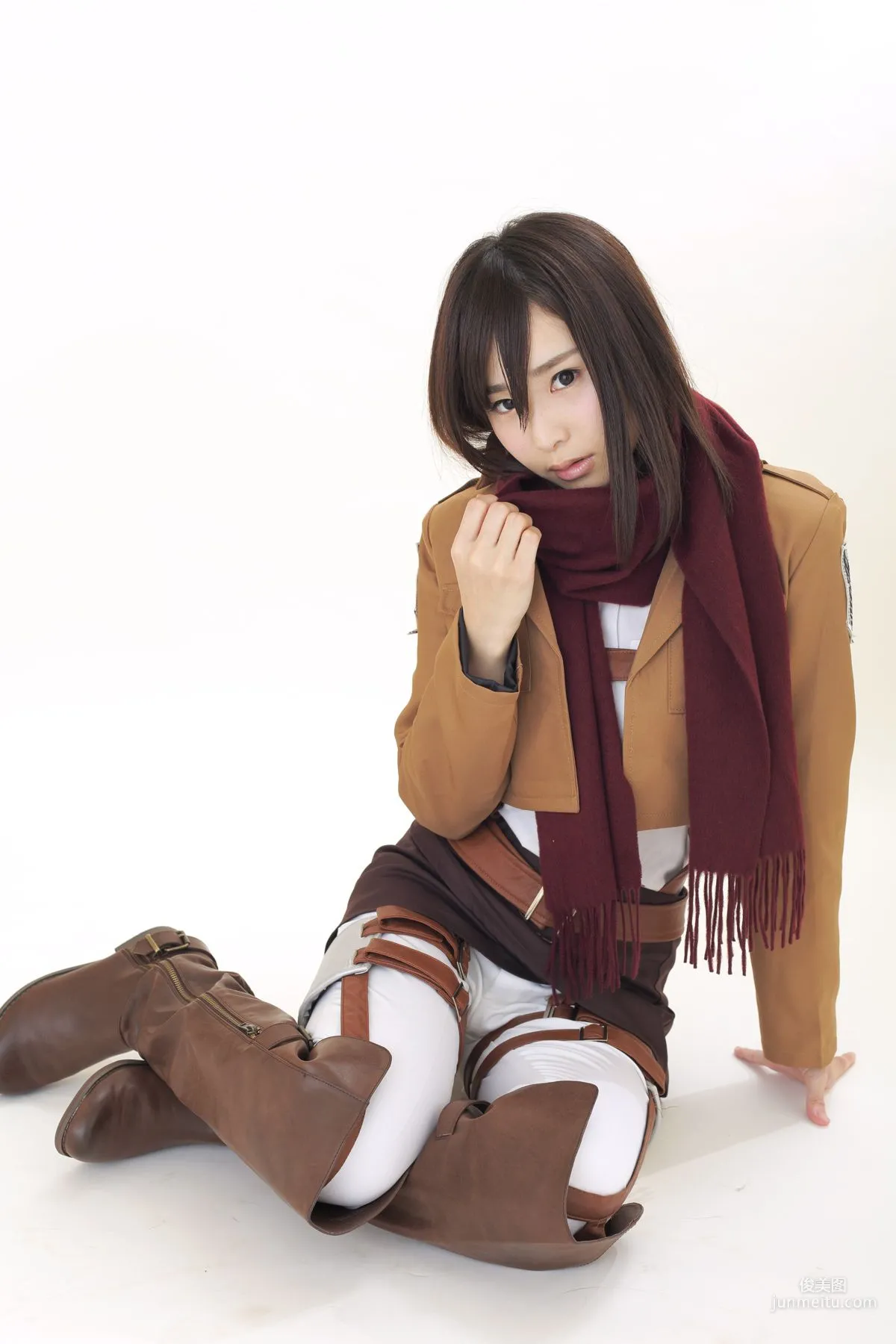 Megumi Aisaka, Bakemonogatari Shinobu Oshino & Attack on Titan Mikasa Ackerman [Fiction of D] Photo Set photo 61