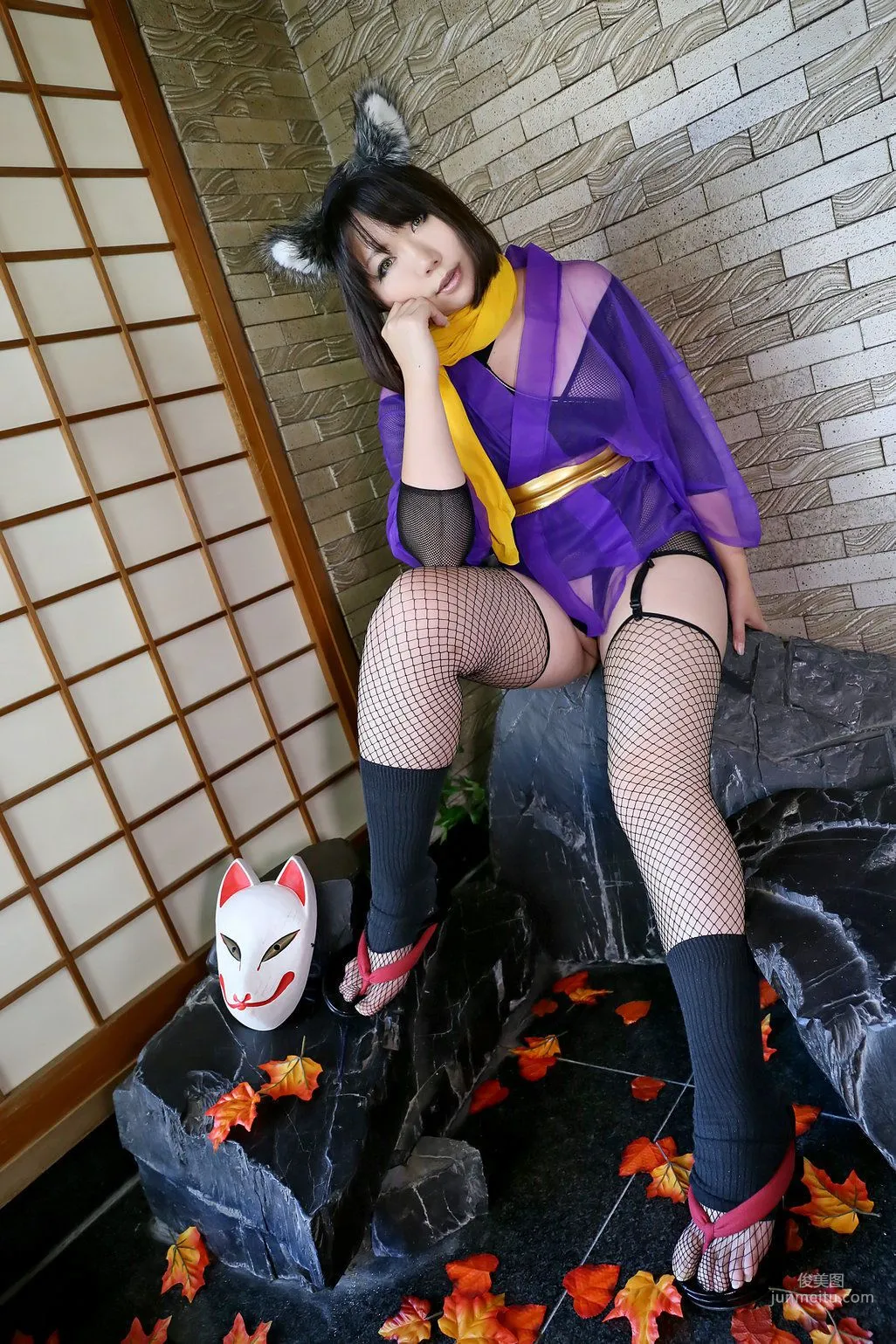 Higurashi Rin [Kitsune Fox Club 1st Generation] Female Ninja [Higurashi Project] Photo Set photo 59