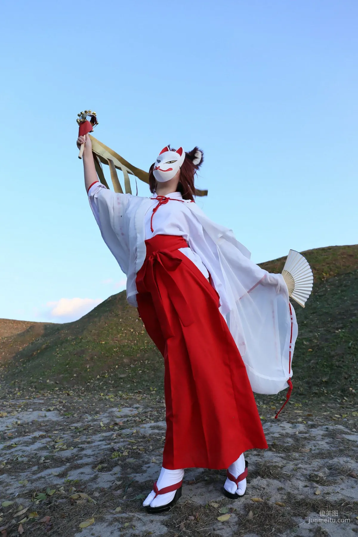 Higurashi Rin [Fox Club 2nd Generation Miko [Higurashi Kikaku] Photo Set photo 4