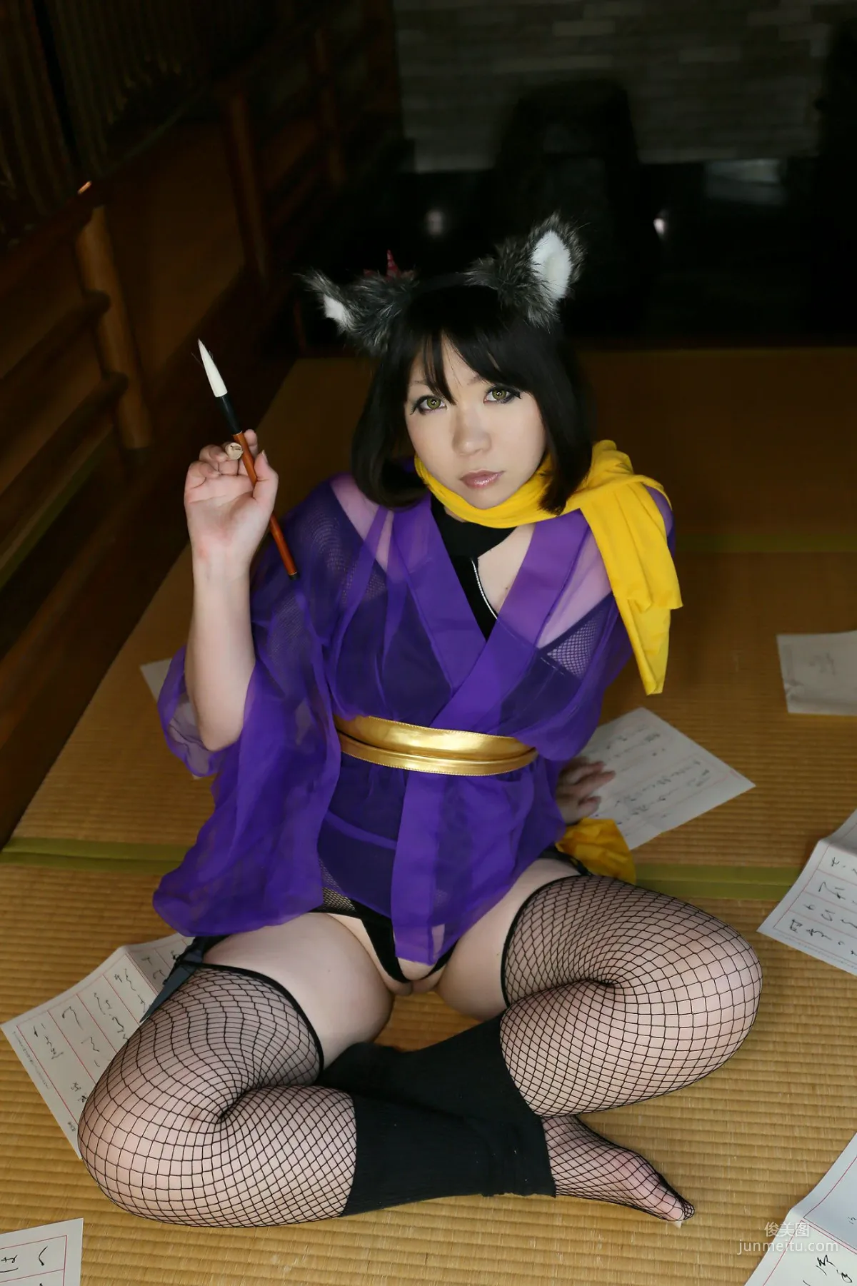 Higurashi Rin [Kitsune Fox Club 1st Generation] Female Ninja [Higurashi Project] Photo Set photo 93